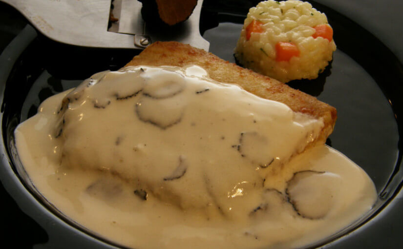 Filet bakalara s crnim tartufom