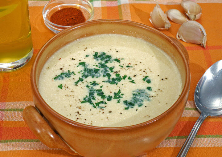 Krem juha od češnjaka