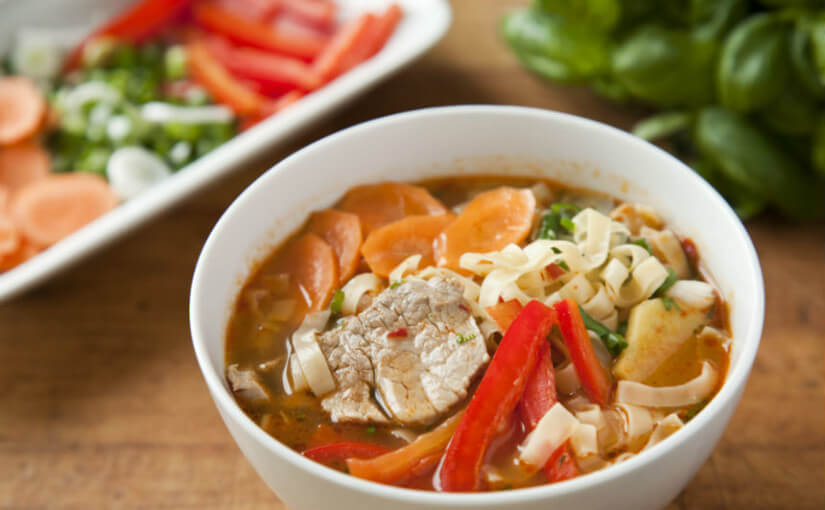 Vijetnamska juha od svinjetine i povrća