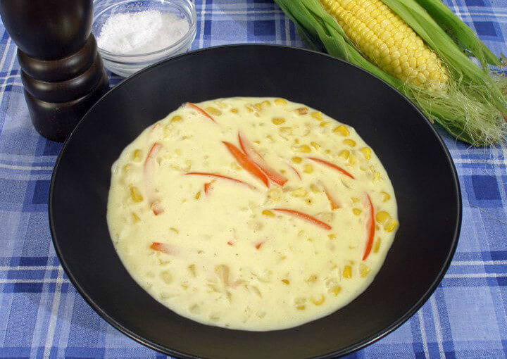 Američka krem juha s kukuruzom