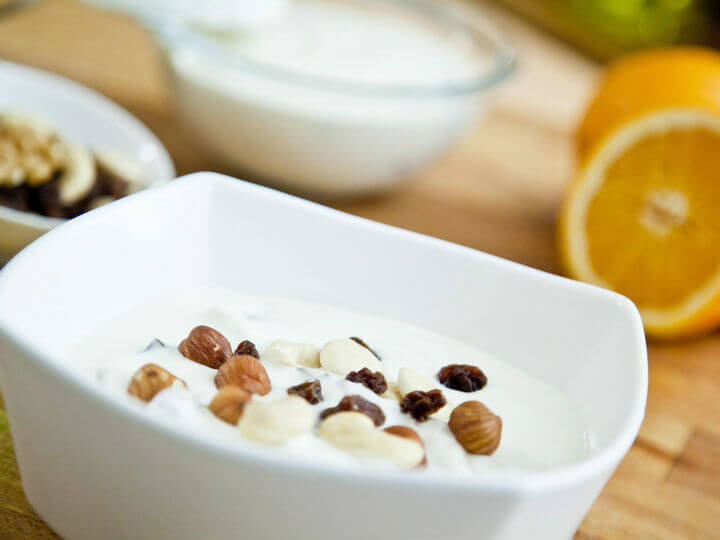 Fina mliječna užina s orašastim plodovima i sušenim voćem - Fini Recepti by Crochef