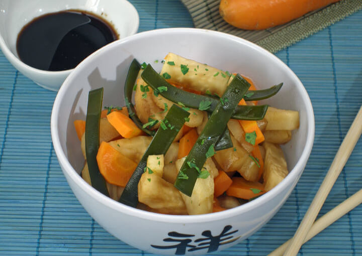 Povrće kuhano na “nishime” način