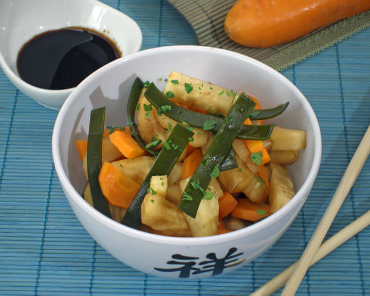 Povrće kuhano na “nishime” način - Fini Recepti