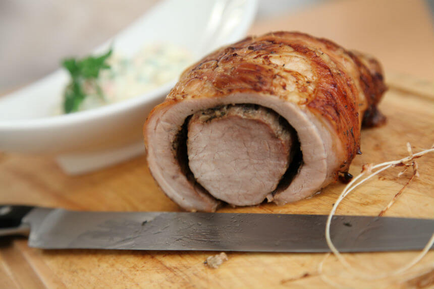 Pečena svinjska rolada - Fini Recepti by Crochef