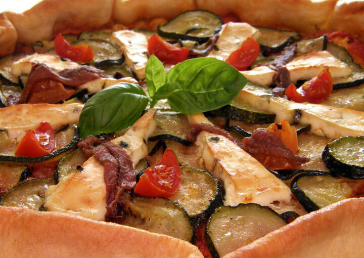Pizza s tikvicama i gorgonzolom