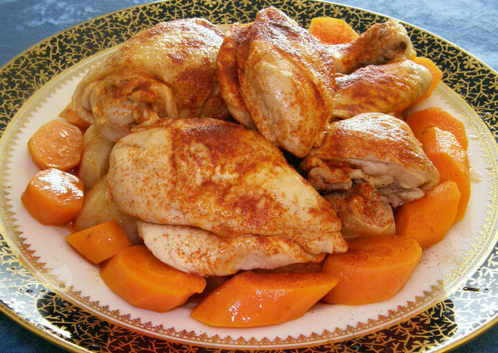 Zapržena kuhana piletina