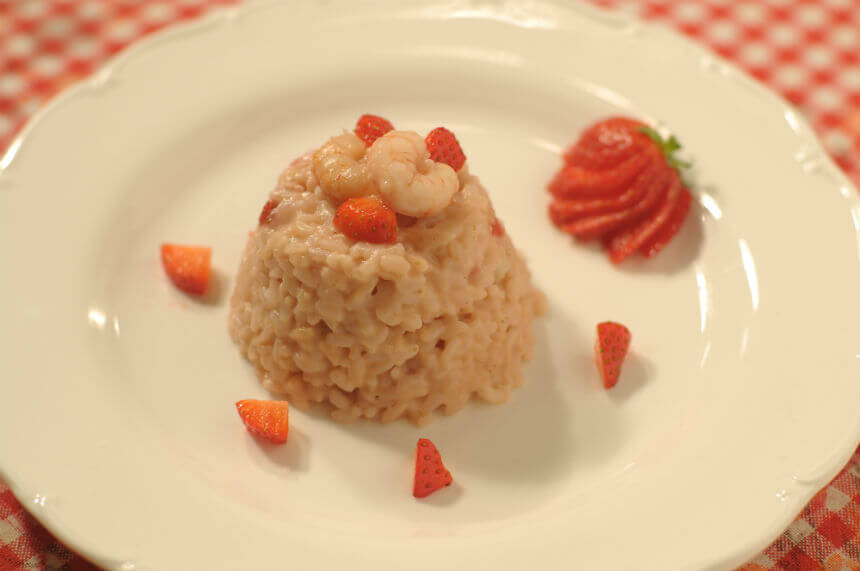 Rižoto s morskim kozicama i jagodama - Fini Recepti by Crochef