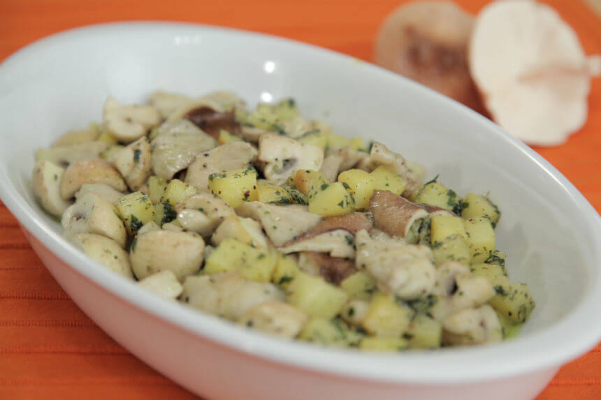 Shiitake gljive s krumpirima i šampinjonima - Fini Recepti by Crochef