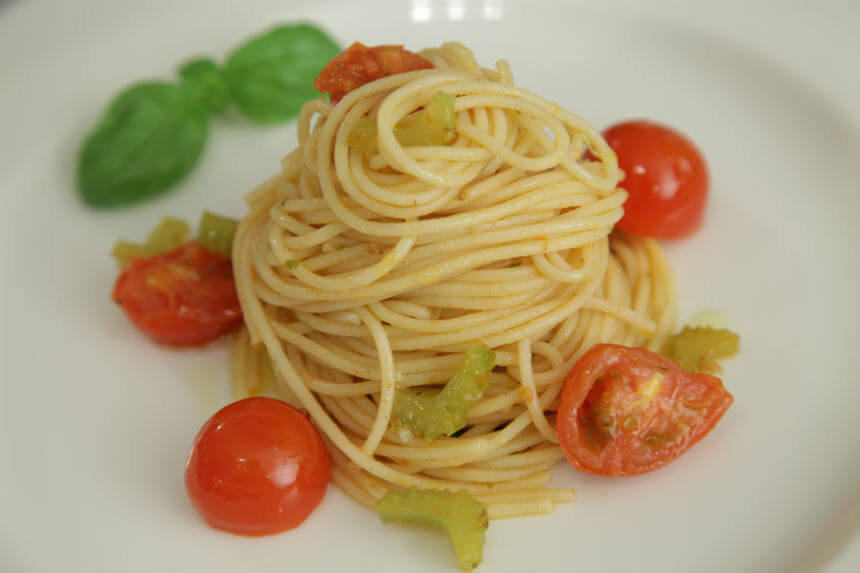 Špageti s mini rajčicama - Fini Recepti by Crochef