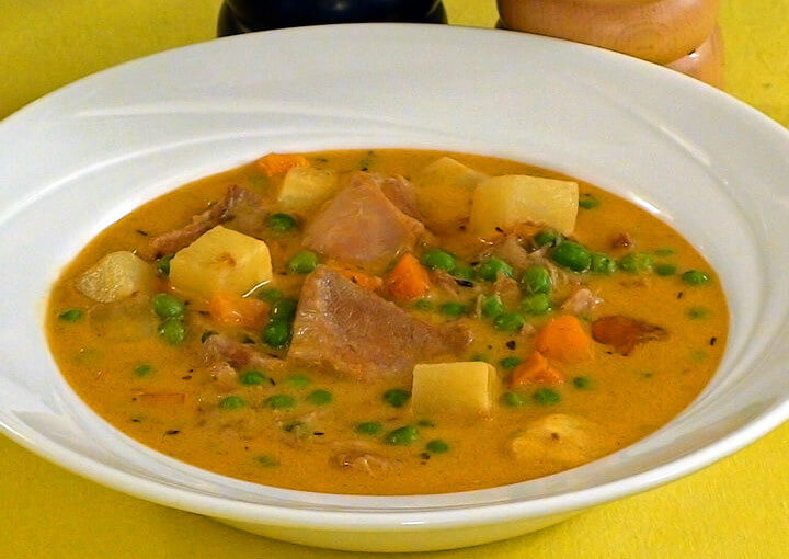 Svinjski ragu s povrćem