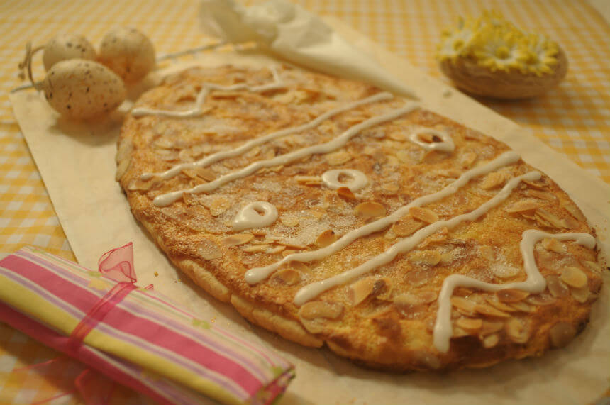 Uskršnji kolač s marelicama i bademima - Fini Recepti