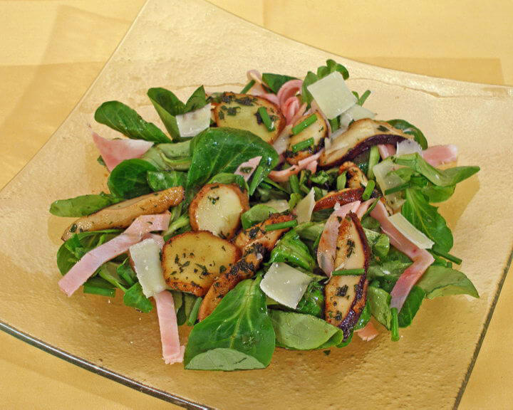 Vrganji na salati od matovilca - Fini Recepti