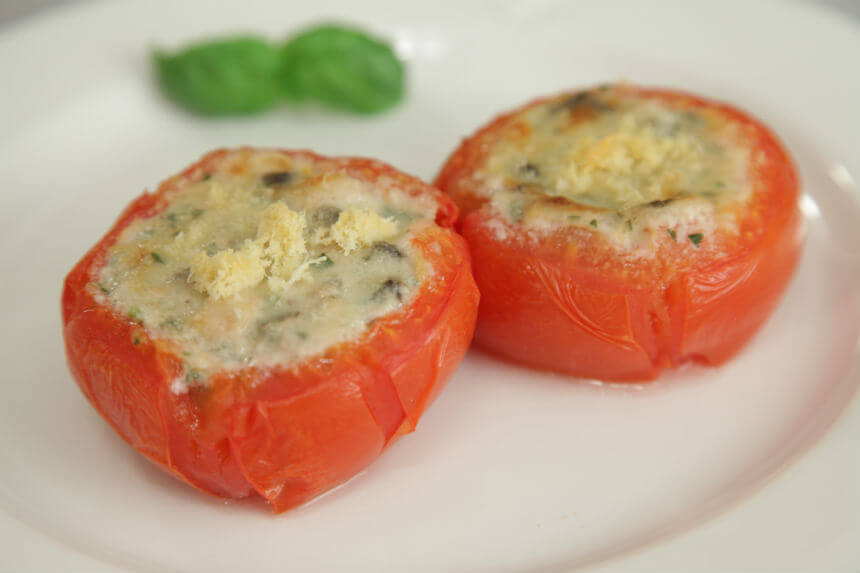 Zapečene rajčice s tunom - Fini Recepti by Crochef